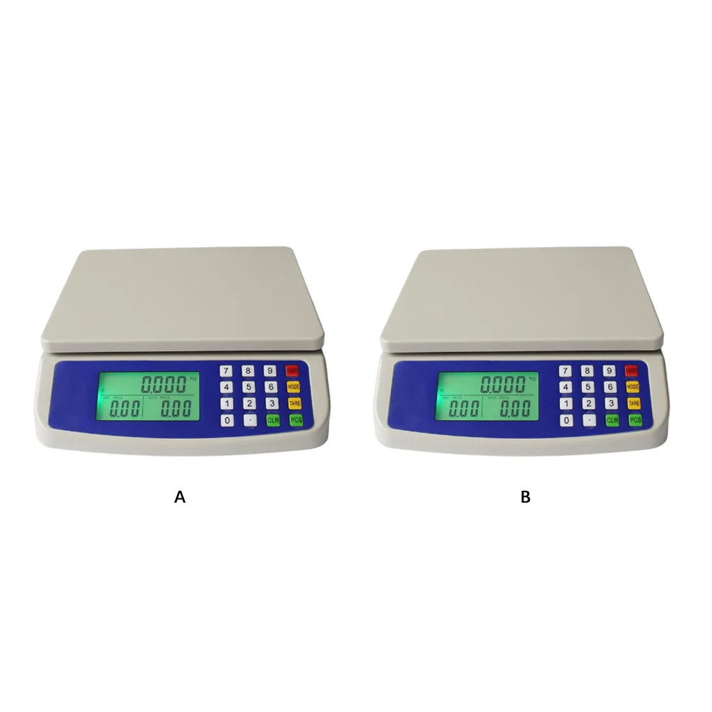 

Digital Scale Electronic Balance Plastic Weight Scales Accuracy Measuring Devices for Commercial Shop Weighting 10kg-1g