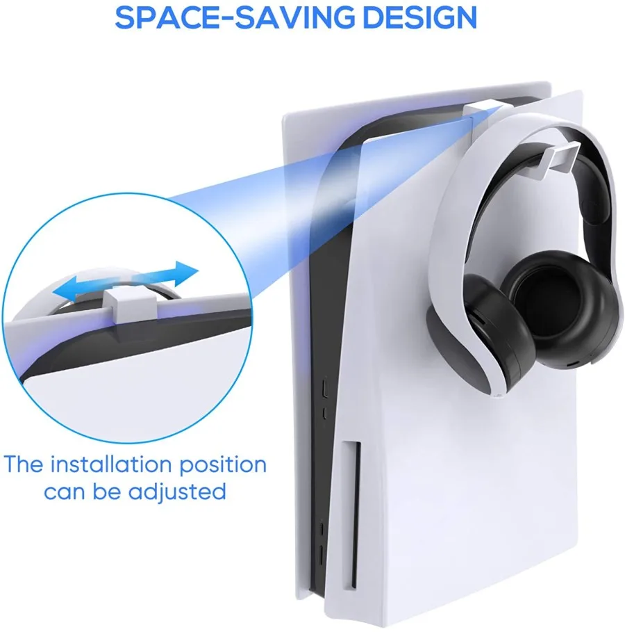 

PS5 Dobe Подставка для наушников Держатель для гарнитуры Gantungan Tp5-0595