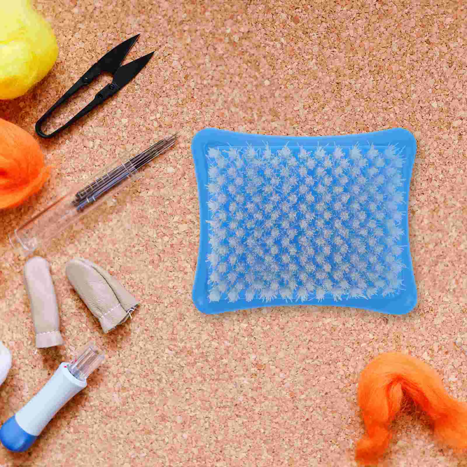 Шерстяной фетр основа кисть игла для валяния кардеров ручные принадлежности