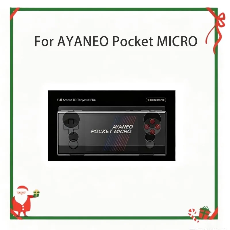 Фото Защитная пленка AYANEO Pocket MICRO Gaming HD из закаленного стекла для экрана, полноэкранная №1
