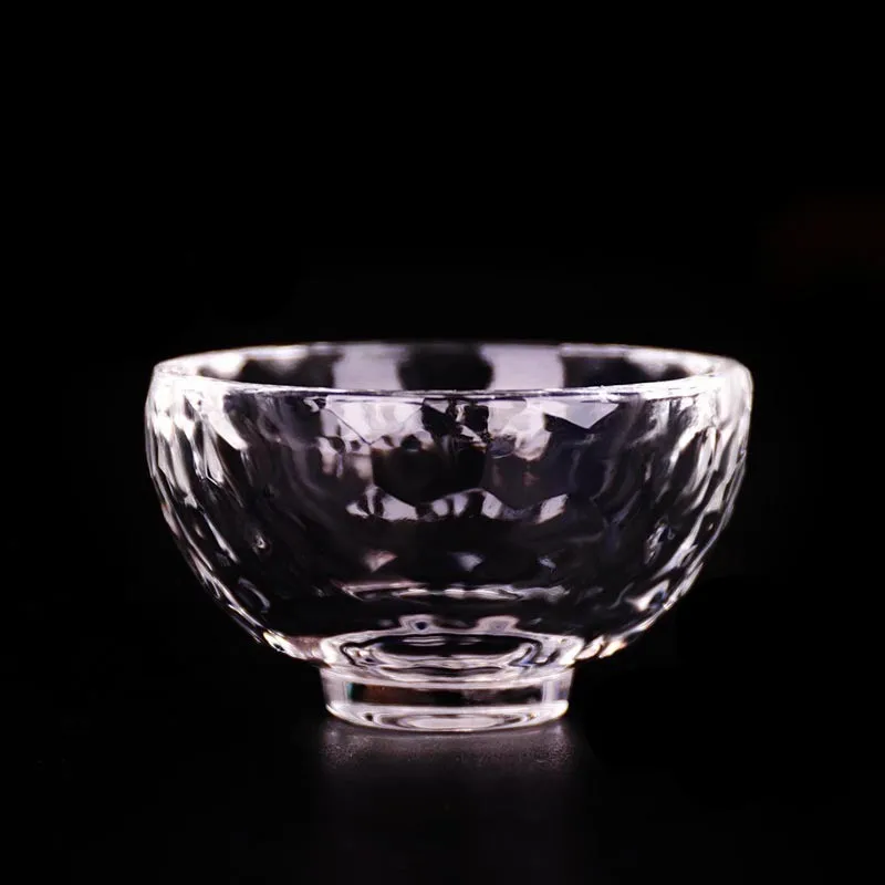 

7pcs/set Tibetan White Transparent Artificial Crystal Buddhist Sacrificed Water Auspicious Putting Decorate Cups Sets