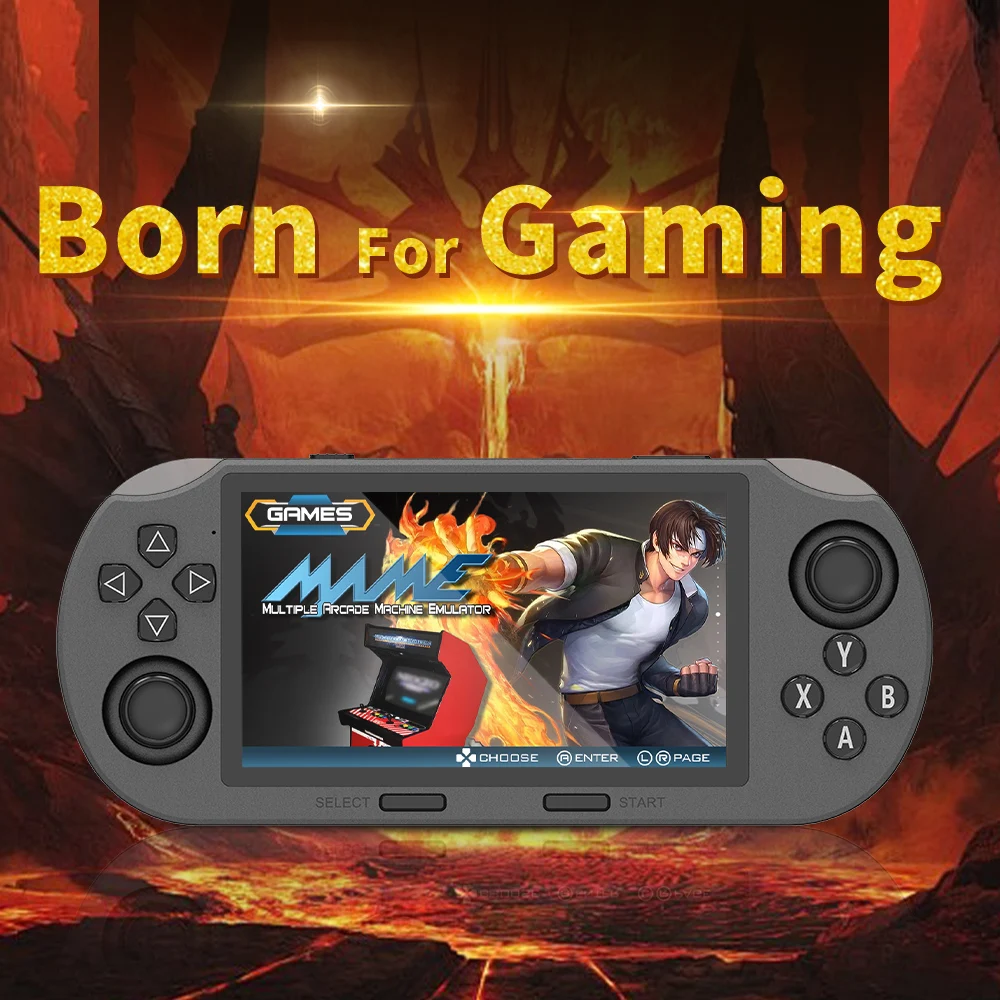 SF3000 4 5-дюймовый IPS-экран портативная игровая консоль в стиле ретро портативный