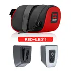 Нейлоновая сумка на седло для велосипеда, водонепроницаемая сумка для хранения на горном велосипеде, сумка для инструментов на заднее сиденье с велосипедным задним фонарем, велосипедные аксессуары