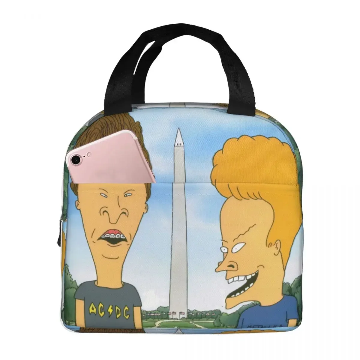Ланч-бокс Beavis And Butthead портативная туристическая сумка из алюминиевой фольги