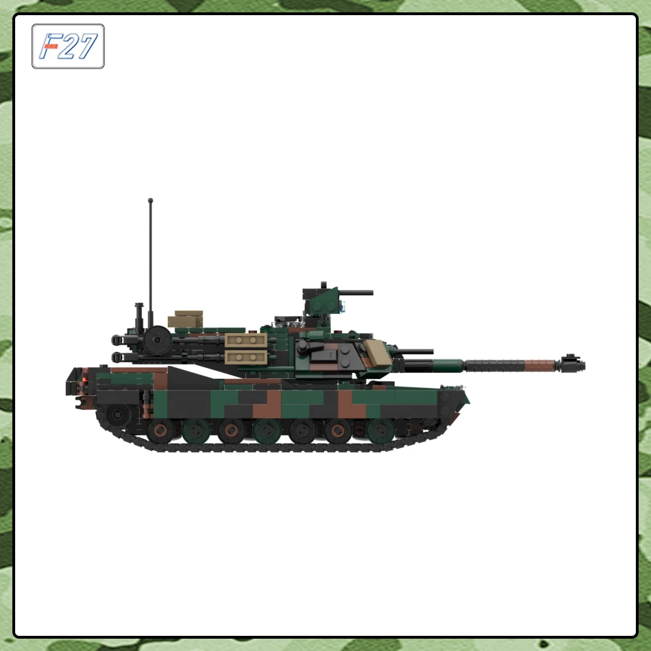 Конструктор MOC серии милитари M1A2 ABARMS