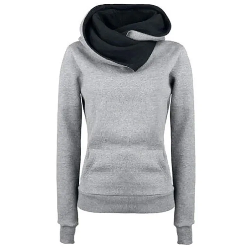 

Осенне-зимние женские толстовки с длинным рукавом