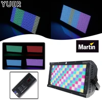 yuer martin strobe light 1080 pcs 5050smd rgb pixel dyeing strobe light dmx512 359153045360ch dj disco stage party indoor