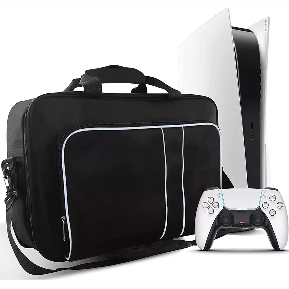 

Нейлоновая сумка для PS5, чехол для путешествий, подходит для Playstation 5 и PS5 Digital Edition, для контроллера Dualsense