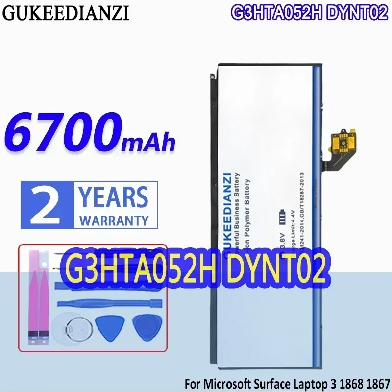 Аккумуляторные батареи G3HTA052H DYNT02 6700 мАч сменная портативная батарея большой