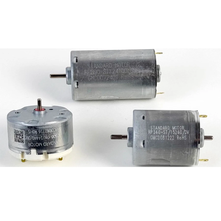Фото 8000 об/мин, 8900 об/мин, 11300 об/мин, 14,4 В RP360-ST RC500-KW RP390-ST, двигатель с роликовой щеткой для кромочной щетки для робота-пылесоса №1