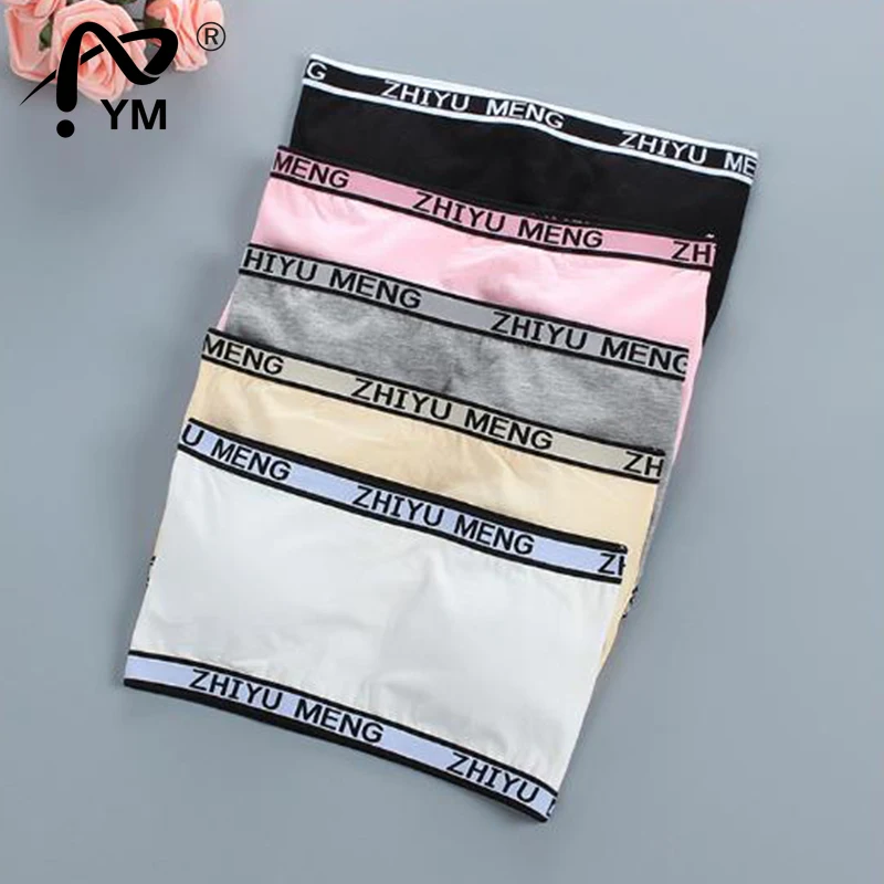 

New 9-16 years Young Girl Sport Bras Strapless Children Underwear School Tank Top Crop Tops For Teens Training Bra Bikini Teen
