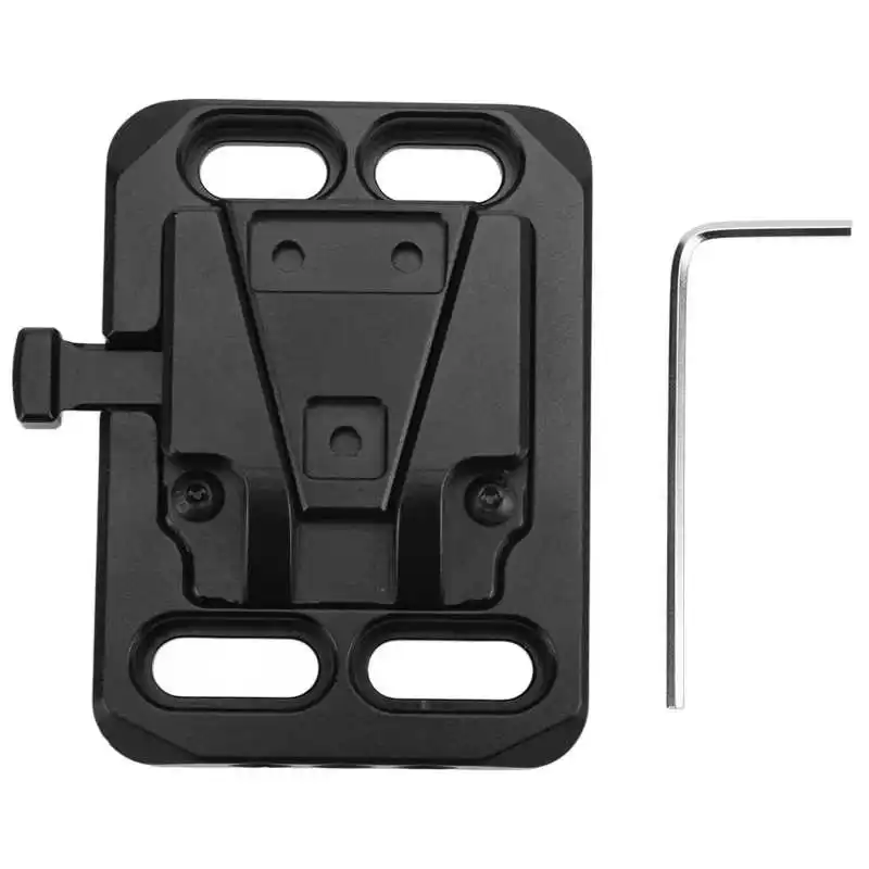 

V Mount Battery Plate Adapter Strong Universality V Mount Battery Base for Camera