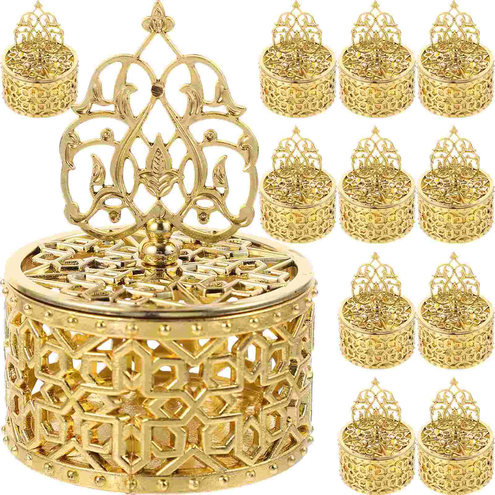 

12 Pcs Unique Style Candy Containers Small Party Treats Snack Cases Plastic Gift