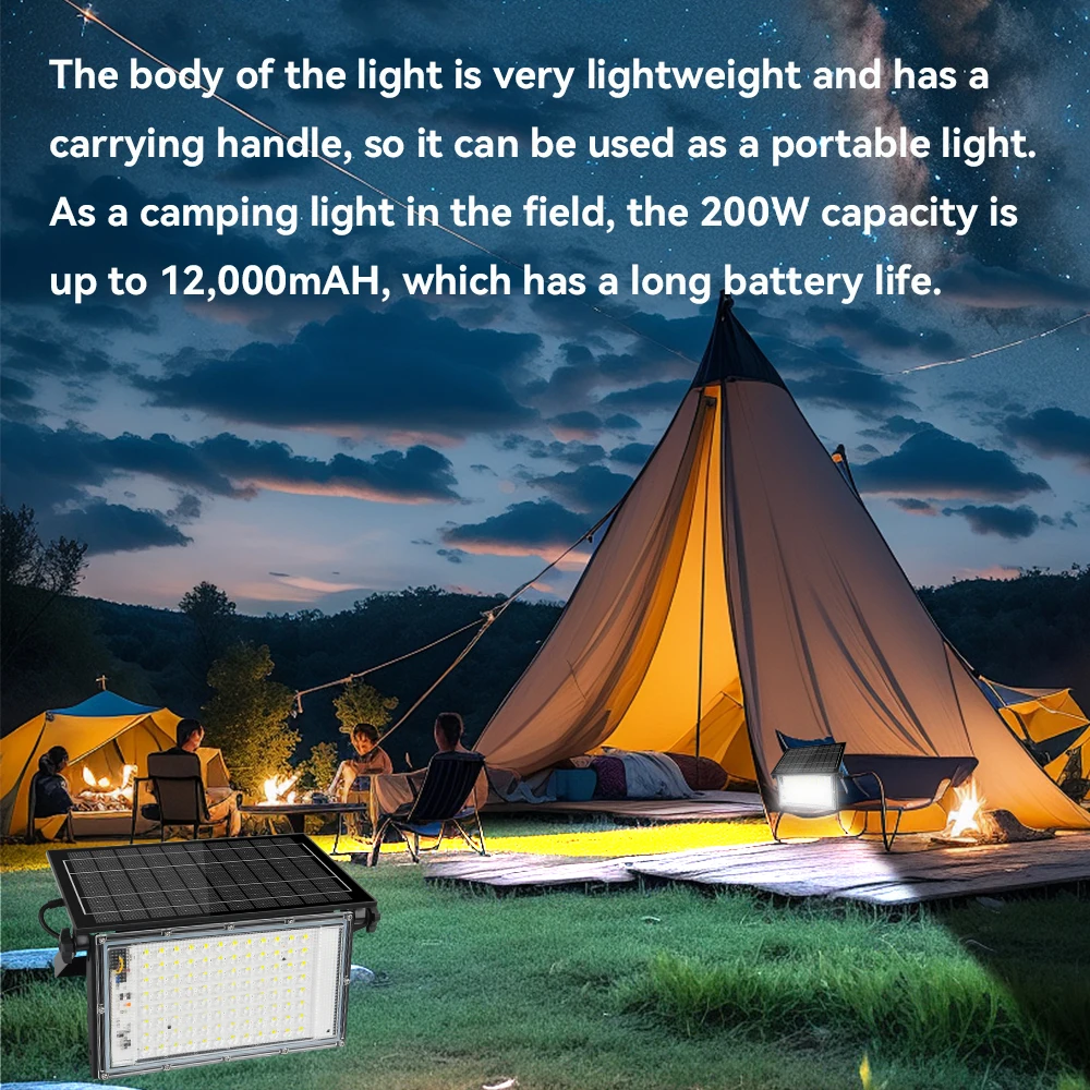 Солнечный Прожектор уличные фонари портативный фонарь для кемпинга внешний свет