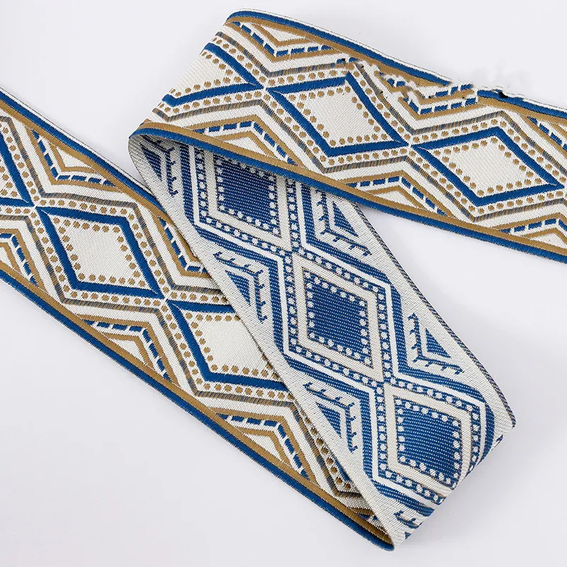 

1 ярд, этническая жаккардовая лента 6 см, декоративные ленты «сделай сам», аксессуары для отделки