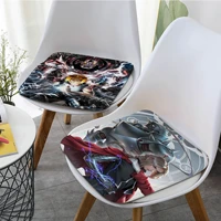 anime fullmetal alchemist round stool pad patio home kitchen office chair seat cushion pads seat 40x40cm cushions home decor