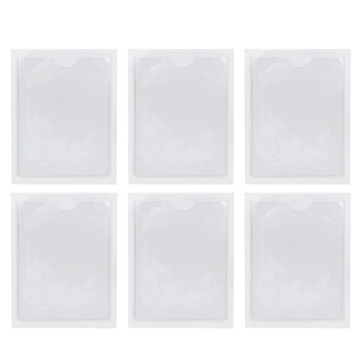 

Self-Adhesive Plastic Pockets Holders Label Stickers Card Covers Adhesive label Badge Holders For Organizing Protection