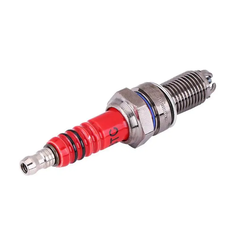 3Pcs Spark Plug A7tc Triple Electrode For Gy6 50 Cc 70Cc 90 110Cc 125 150Cc &amp D8tc 3 Racing Sp |