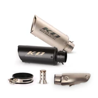for suzuki gsxr1000 2012 2020 2013 2019 motorccycle exhaust pipe muffler 51mm escape connect tube middle mid link pipe slip on