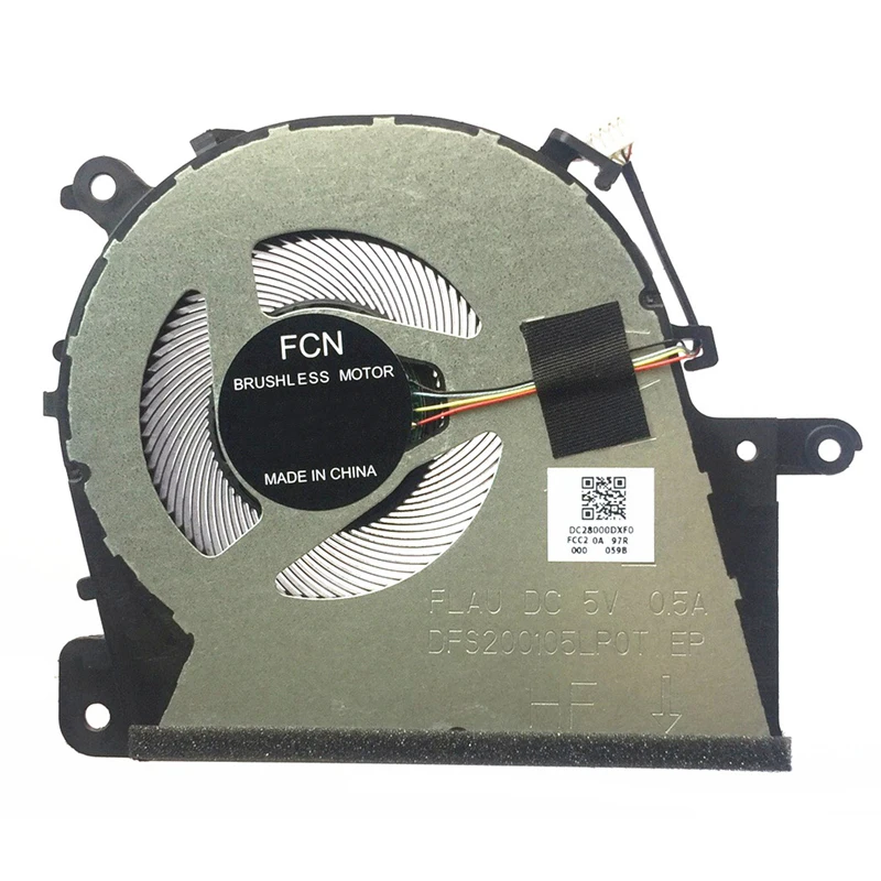 

New Original Laptop CPU Cooling Fan For Lenovo IdeaPad S145-14IWL cooler fan FLAU DFS200105LP0T DC28000DXF0 DC5V 0.5A 4PIN