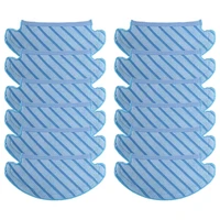 12pcs replacement mopping pads for ecovacs mop cloths for deebot ozmo t8 aivi t8 t8 t9 t9 n8 n8 pro n8 pro