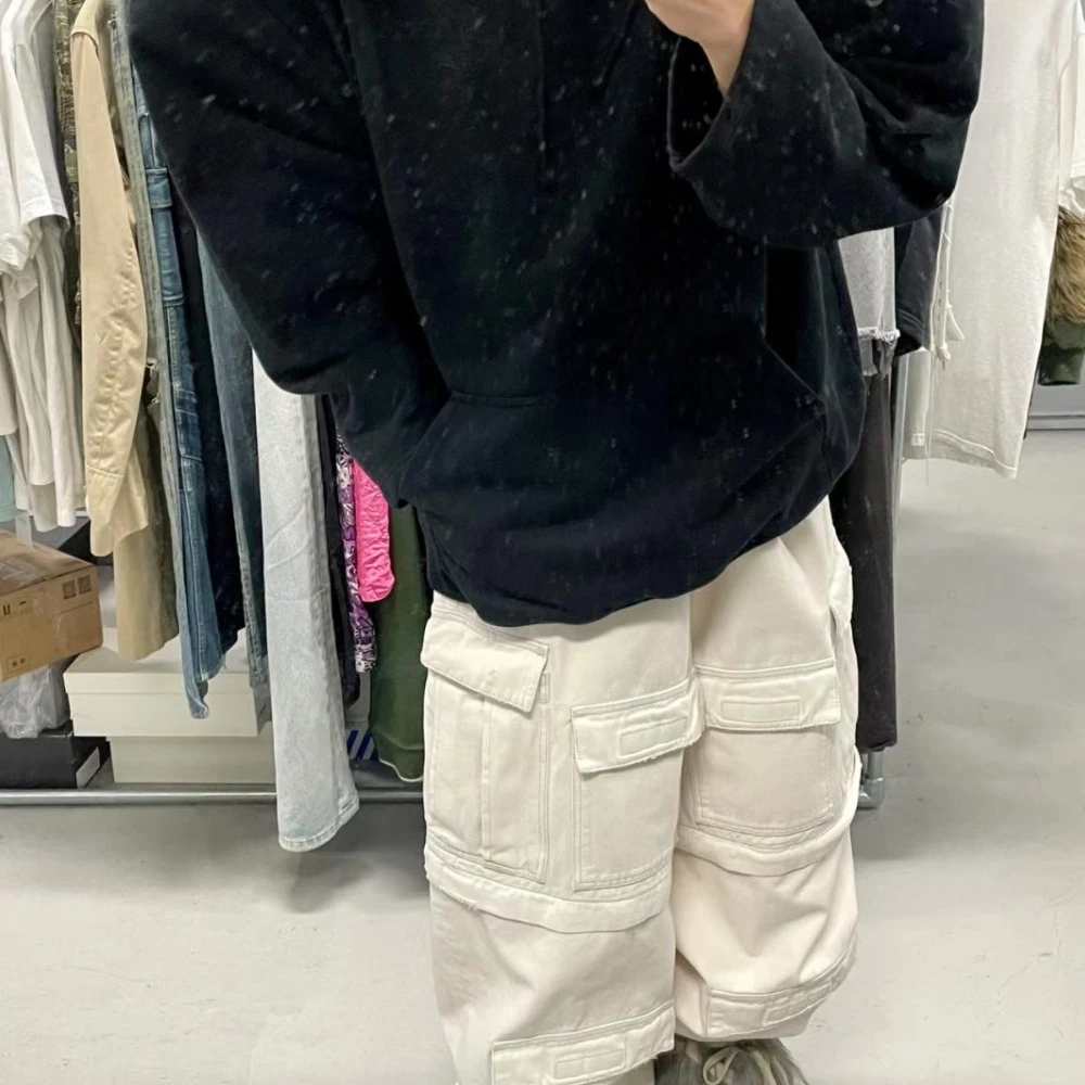 NIGO Мужская весенне-летняя дизайнерская футболка с огромными мягкими плечами и