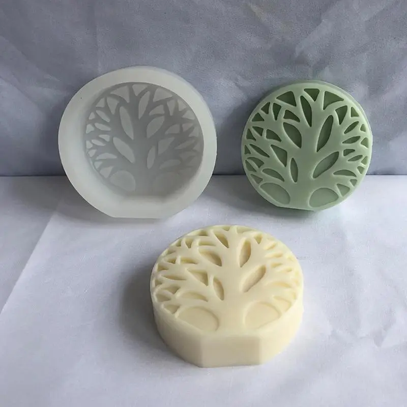 3D формочка для свечи в виде древесины жизни маленькая ароматная форма свечей
