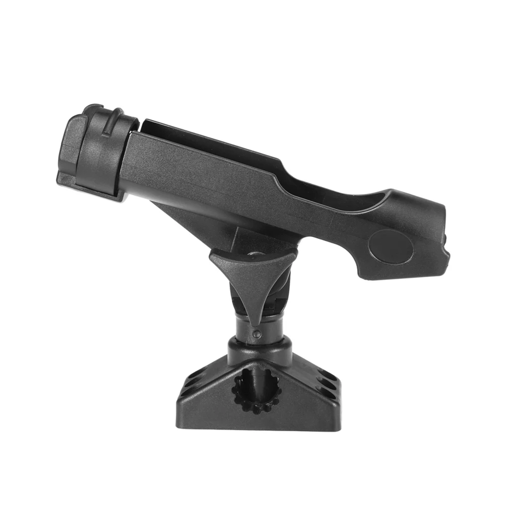 

ABS Fishing Rod Holder Boats Sailboat Pole Bracket Sports Accessories Support Equipment with Stainless Steel Screws