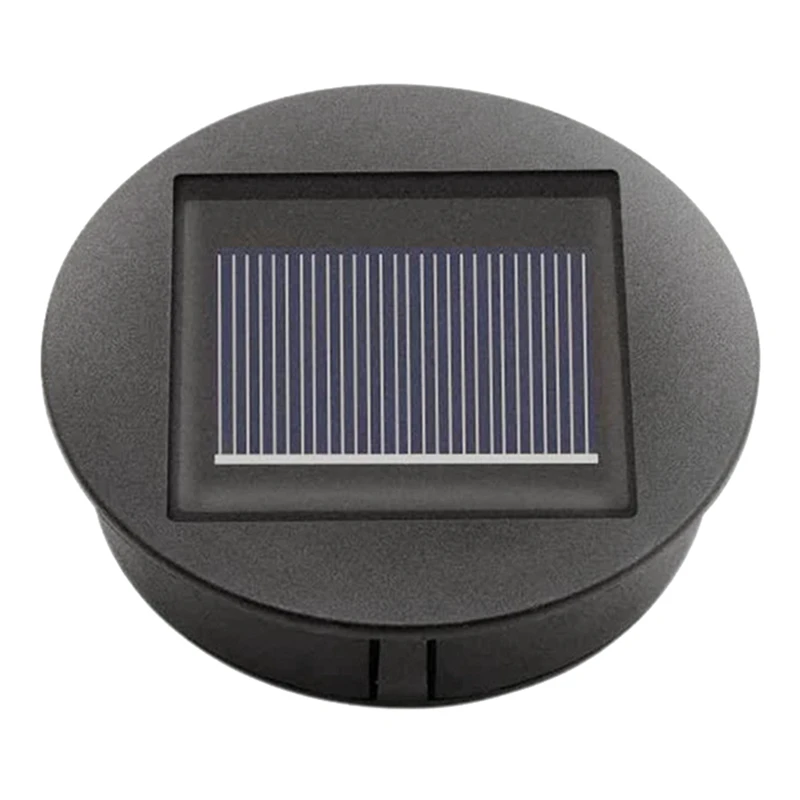 

4PCS LED Solar Lights Replacement Top Solar Lantern Solar Panel Powered Lantern Lid Lights For Outdoor Pathway Yard Easy Install