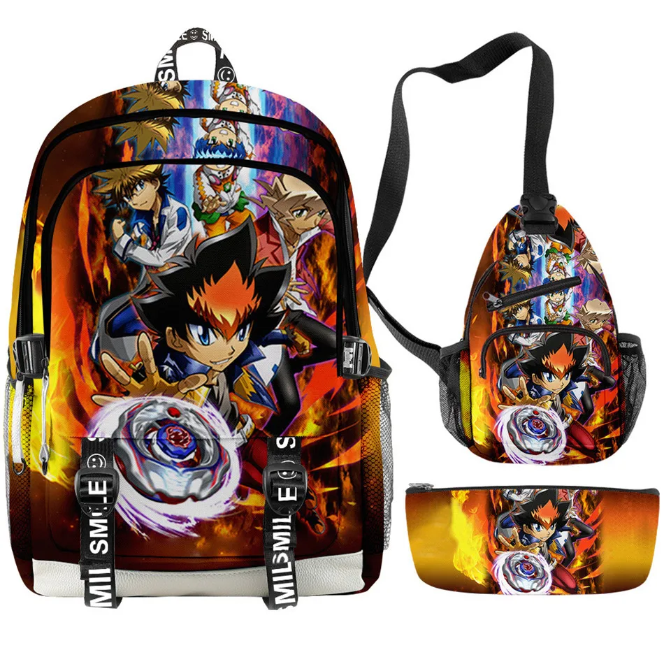 Beyblade Burst Evolution mochilas para niños, Mochila escolar, bolso de hombro diario,...