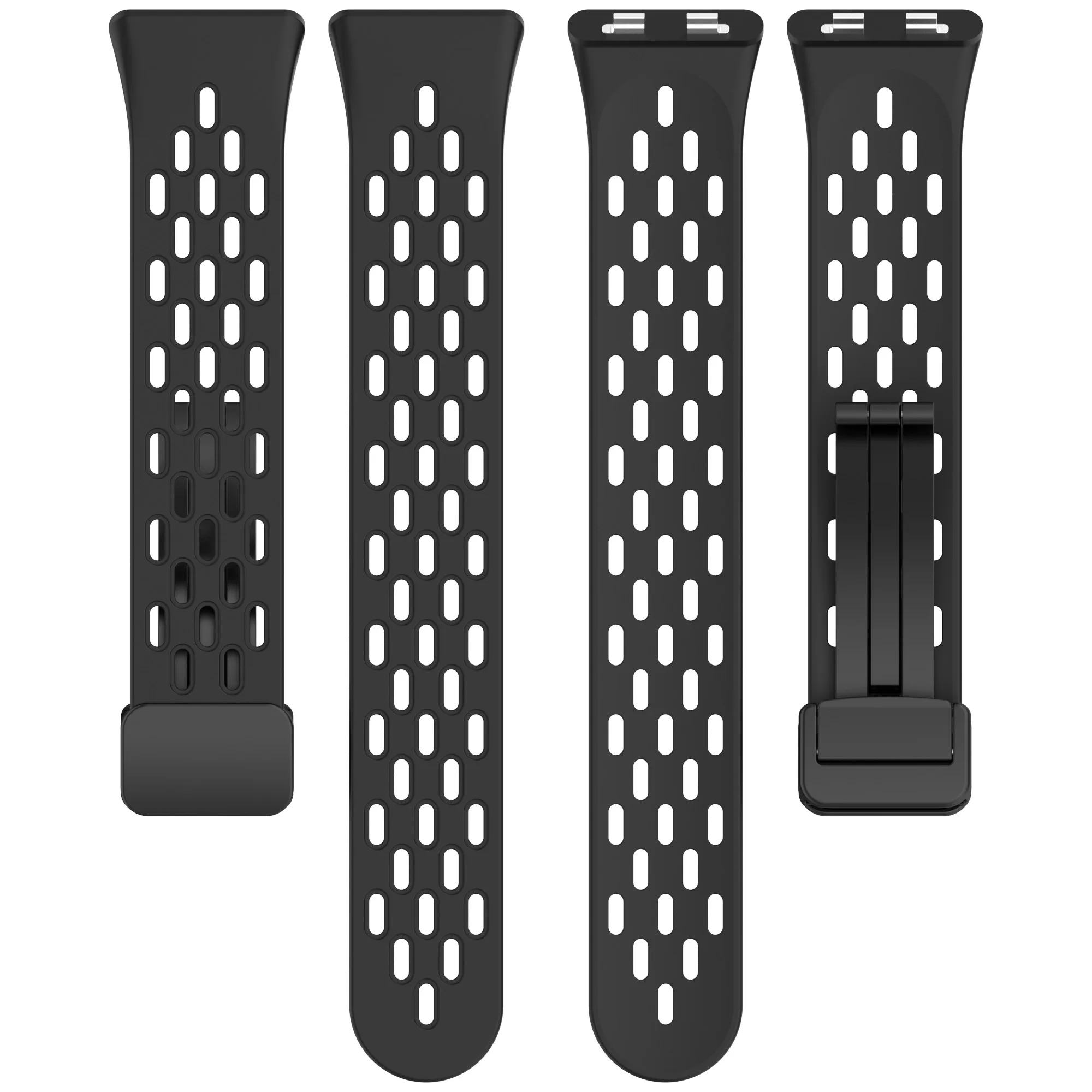 Фото Спортивный силиконовый ремешок для Huawei Band 11 Pro, браслет с магнитной застежкой в стиле Cave, аксессуары для Huawei Band 11 Correa №2