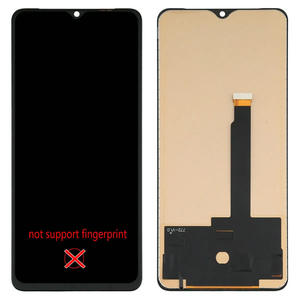 ЖК-дисплей TFF с сенсорным экраном в сборе для OPPO Realme X2 Pro / Reno ACE