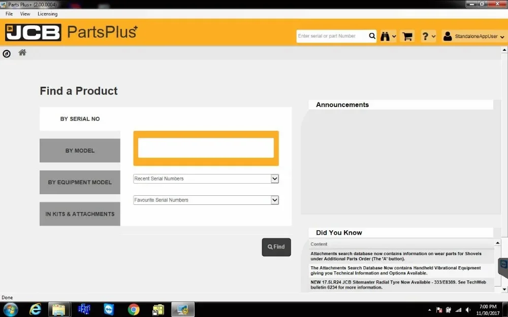 JCB Service Parts Pro 2.00+ По руководство по обслуживанию 2017+keygen