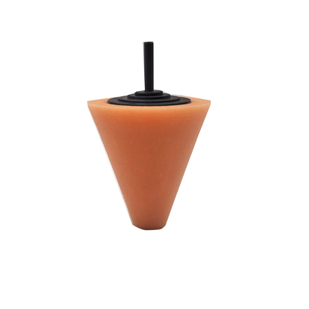 

Car Polishing Sponge Wheel Burnishing Foam Sponge Polishing Wax Buffing Cone-shaped Pad Kit Car Polisher Tyres Wheel Hub Tool