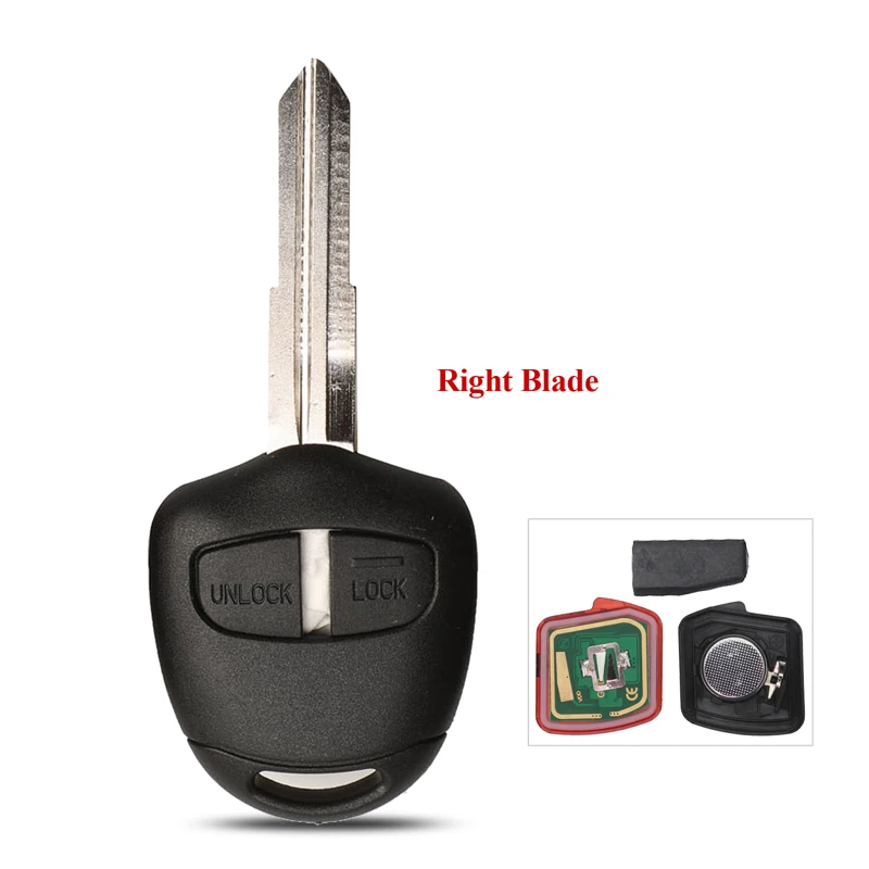 

Jingyuqin 2/3 кнопки автомобильный дистанционный ключ костюм для MITSUBISHI Outlander Pajero Triton ASX Lancer Shogun MIT8 MIT11 лезвие 433 МГц