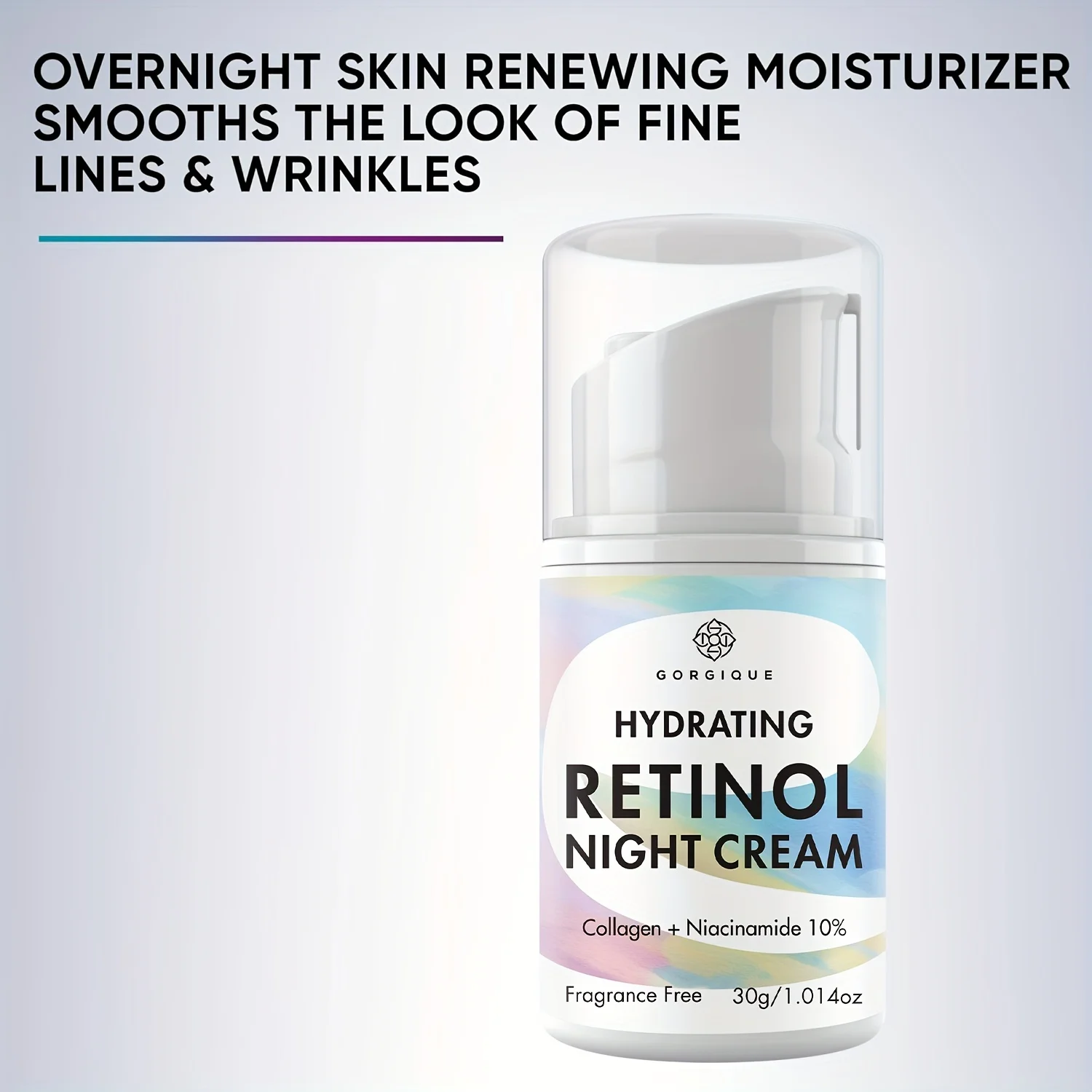 Увлажняющий ночной крем для лица с коллагеном ретинола Ниацинамид 10%