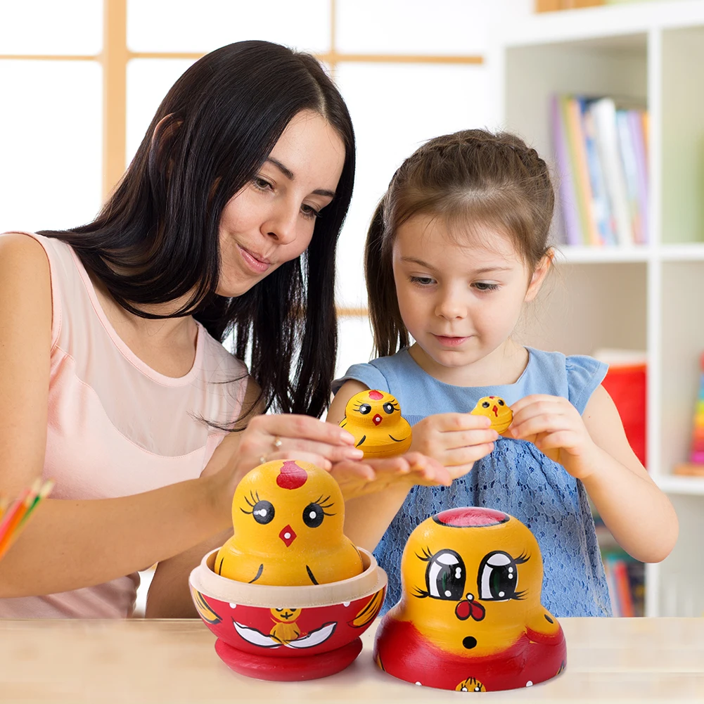 Русские куклы Матрешка мультяшный снеговик деревянные игрушки подставка для