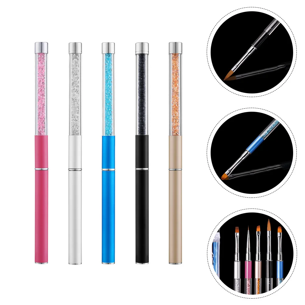 

Nail Brushgel Dotting Painting Brushes Detail Pen Buildertips Polish Acrylic Uv Pens Set