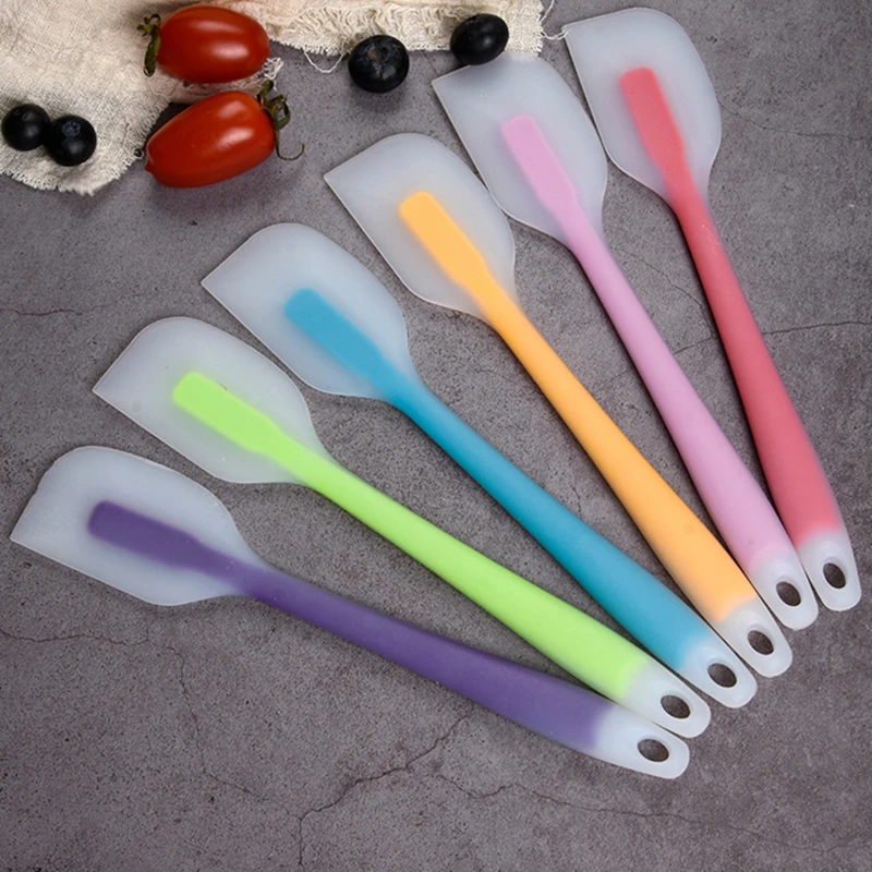 

Silicone Cake Scraper Translucent Non-Stick Cake Cream Spatula Kitchen Cooking Pastry Scraper Mold Brush Tool Baking Accessories