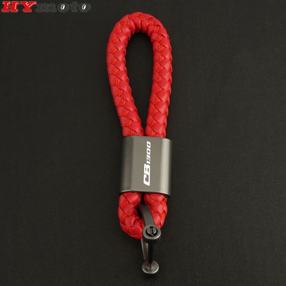 Для HONDA CB1300 SF SB SUPER FOUR аксессуары для мотоциклов кожаный брелок вязания веревки