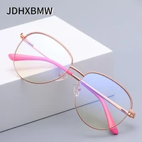2022 new brand design metal full frame glasses ladies style anti blue light glasses frames women computer optical eyeglass lady
