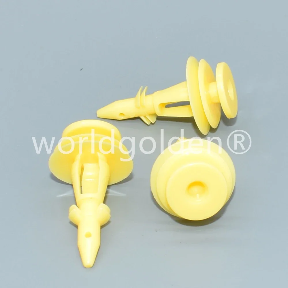 worldgolden 100 шт. автозастежки отделка панели и фиксатор задних ворот для Chrysler 6502991