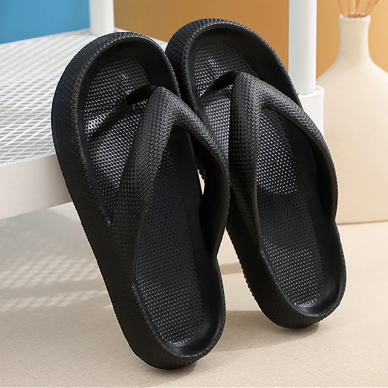 Brand Women Men Slippers Hight Quality Soft Women Flip Flops Light Beach Casual Shoes Platform Slides 2023 Summer Men's Sandals