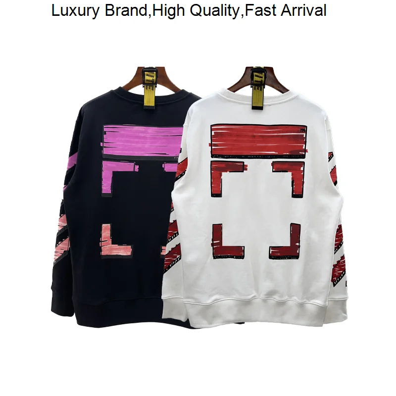 

Мужской и Женский пуловер из 100% хлопка, Модный повседневный Свободный свитшот с принтом HD для пар, осень-весна