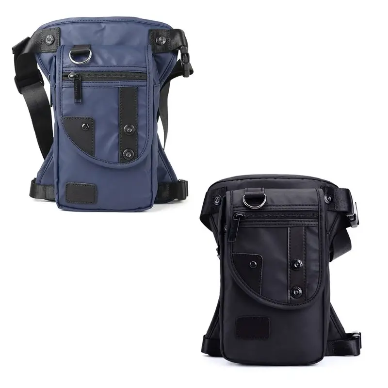 

Men Waterproof Oxford Waist Leg Bag Drop Travel Motorcycle Chest E74B