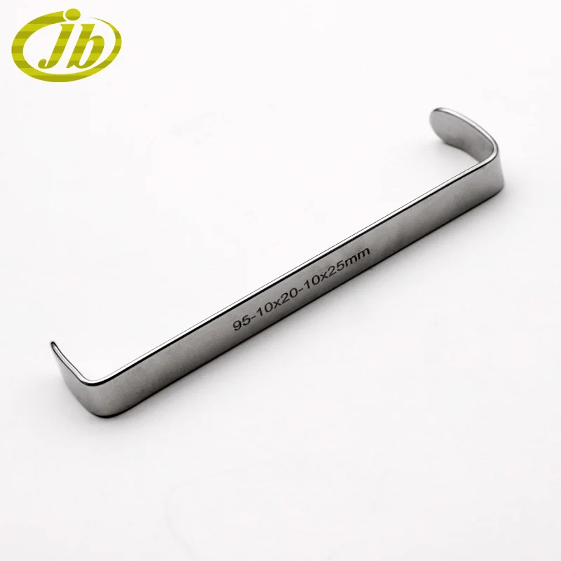 Medical retractor surgical operating instrument goitre retractor stainless steel medical double