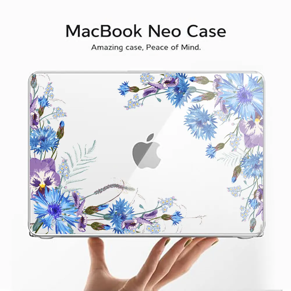 Фото Чехол для ноутбука A3404 для MacBook Air 13 2026 Neo A18 Pro 16, Funda для MacBook Pro 14 M5 M4 2025 M2, Air 13.6 15 M3 M1 Pro 13 №3