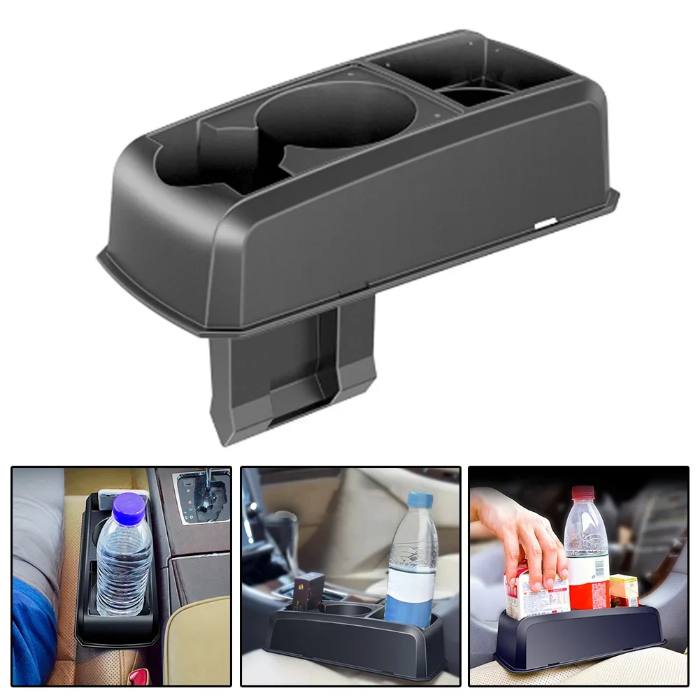 

Подвесной органайзер для телефона с подстаканником, автомобильный ящик для хранения краев переключения передач, многофункциональный автомобильный ящик, автоаксессуары