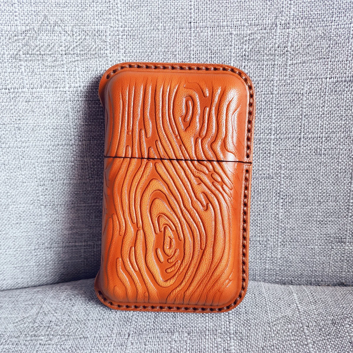 Портсигар ручной работы из воловьей кожи наборы зажигалок 10 палочек в стиле