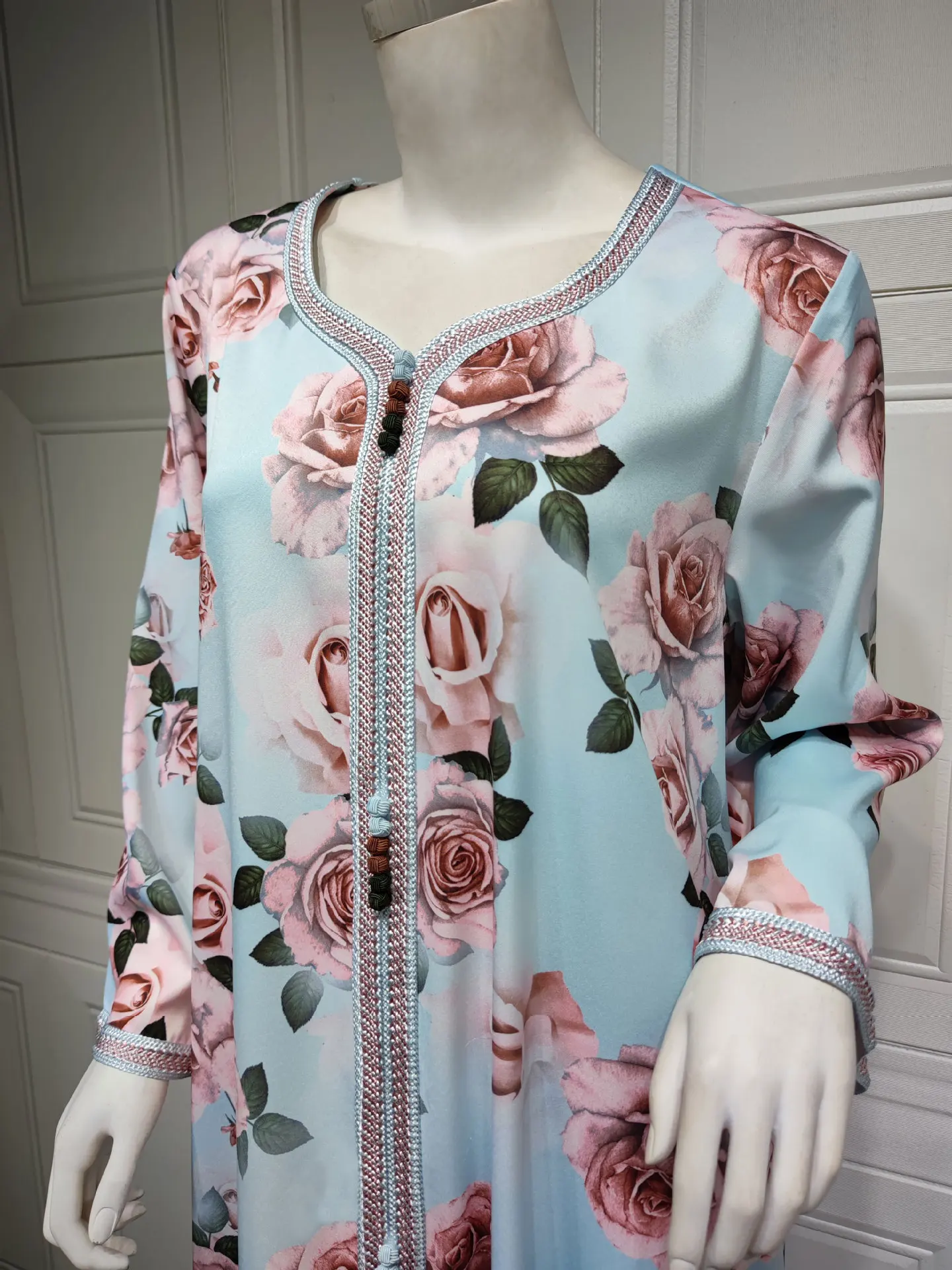 Eid Abaya Dubai Turkey Islamic Clothing Kaftan Robe Arabe Femme Long Dresses for Muslim Women Evening Gowns Malaysia Jalabiya